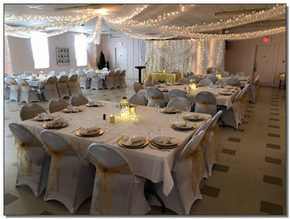 wedding setting