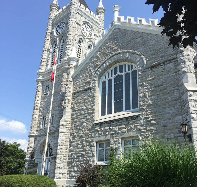 stone church exterior