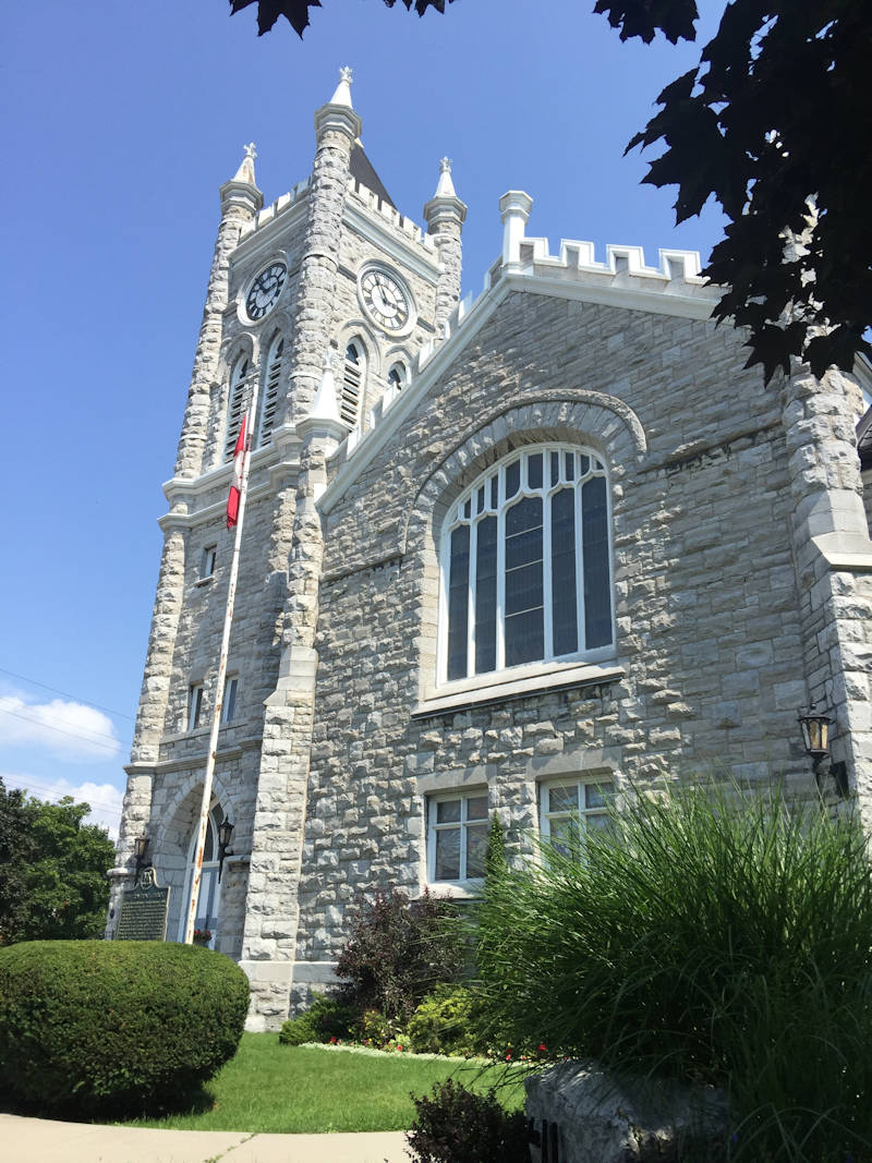 stone church exterior