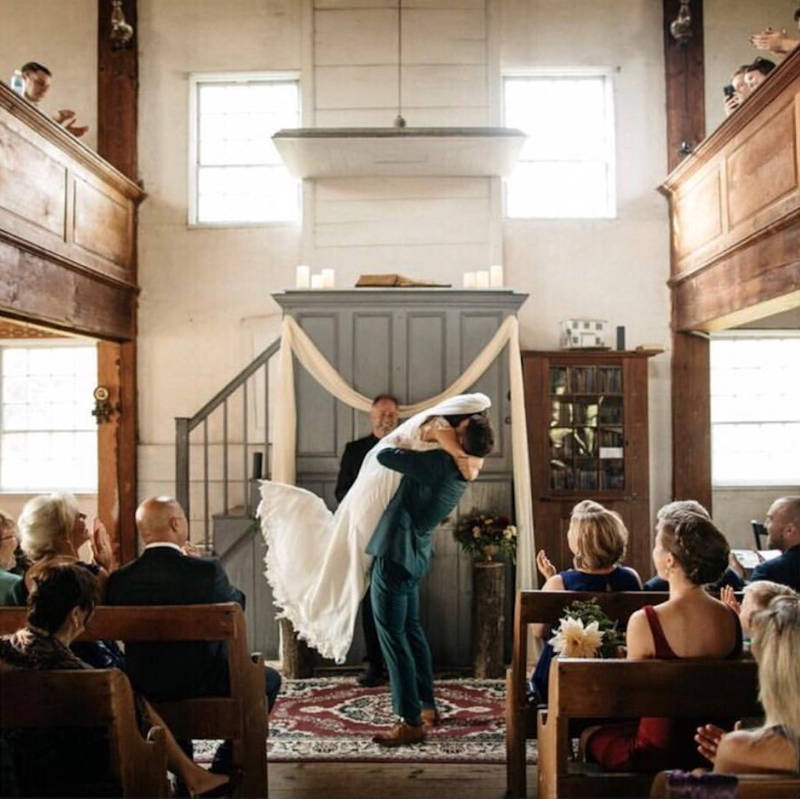 just married